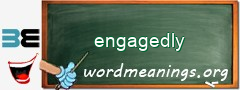 WordMeaning blackboard for engagedly